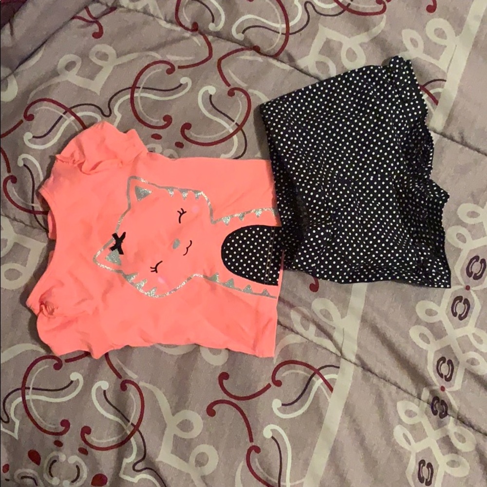 Infant shirt and shorts